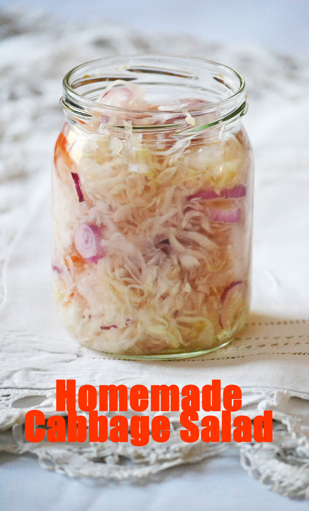 Homemade Hungarian Cabbage Salad MYREILLE RECIPES