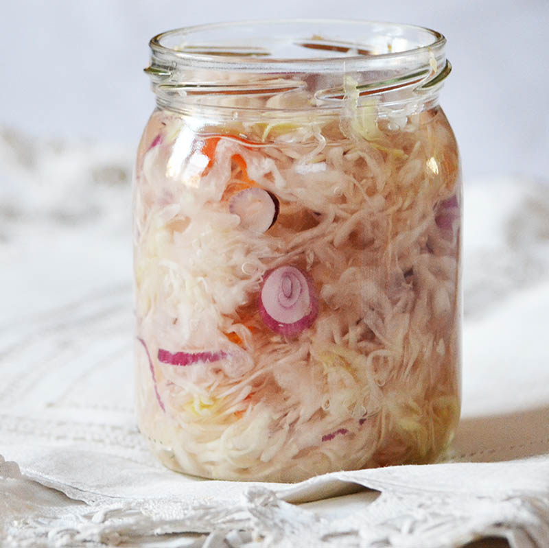 Homemade Hungarian Cabbage Salad