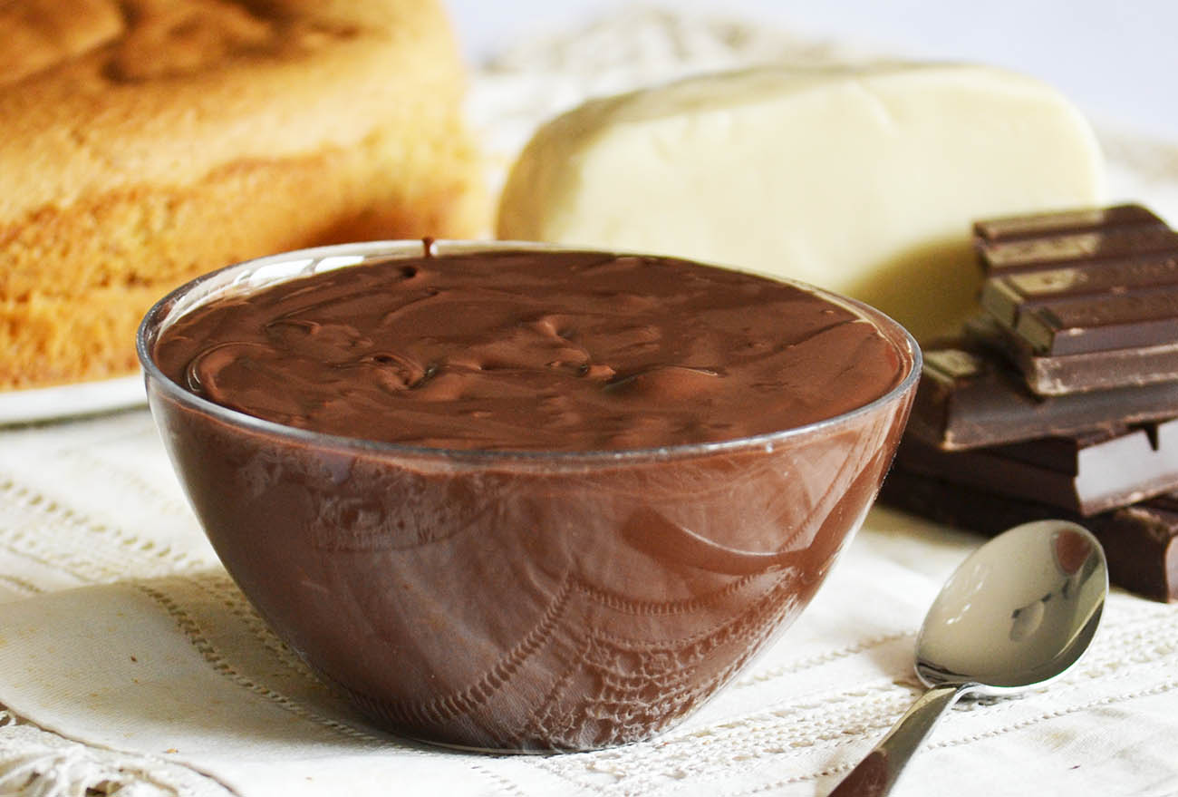 Chocolate Coffee Cake with Marzipan