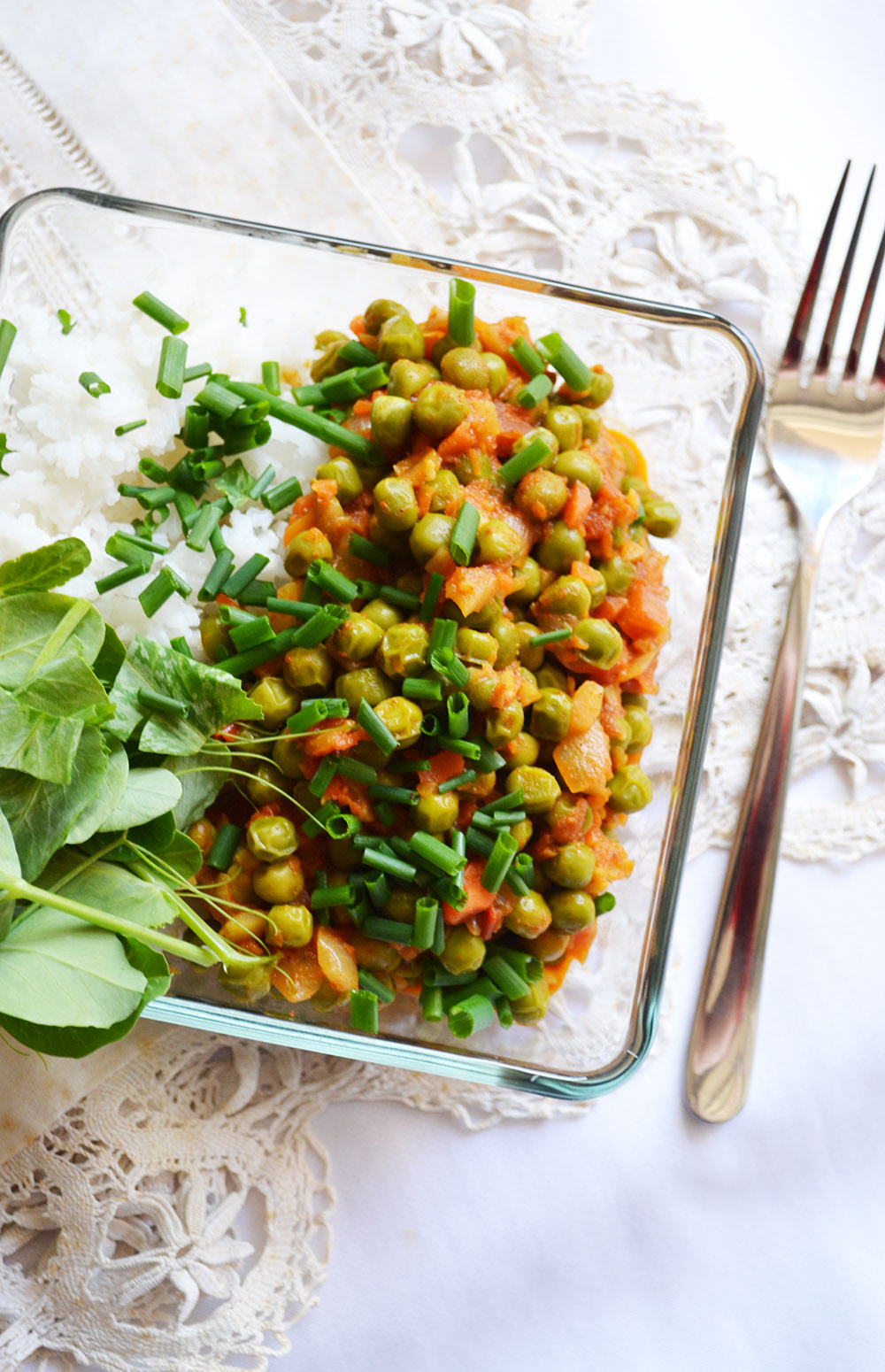 Pea Curry or Spicey Pea Stew