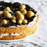 Ricotta cake with chocolate chips