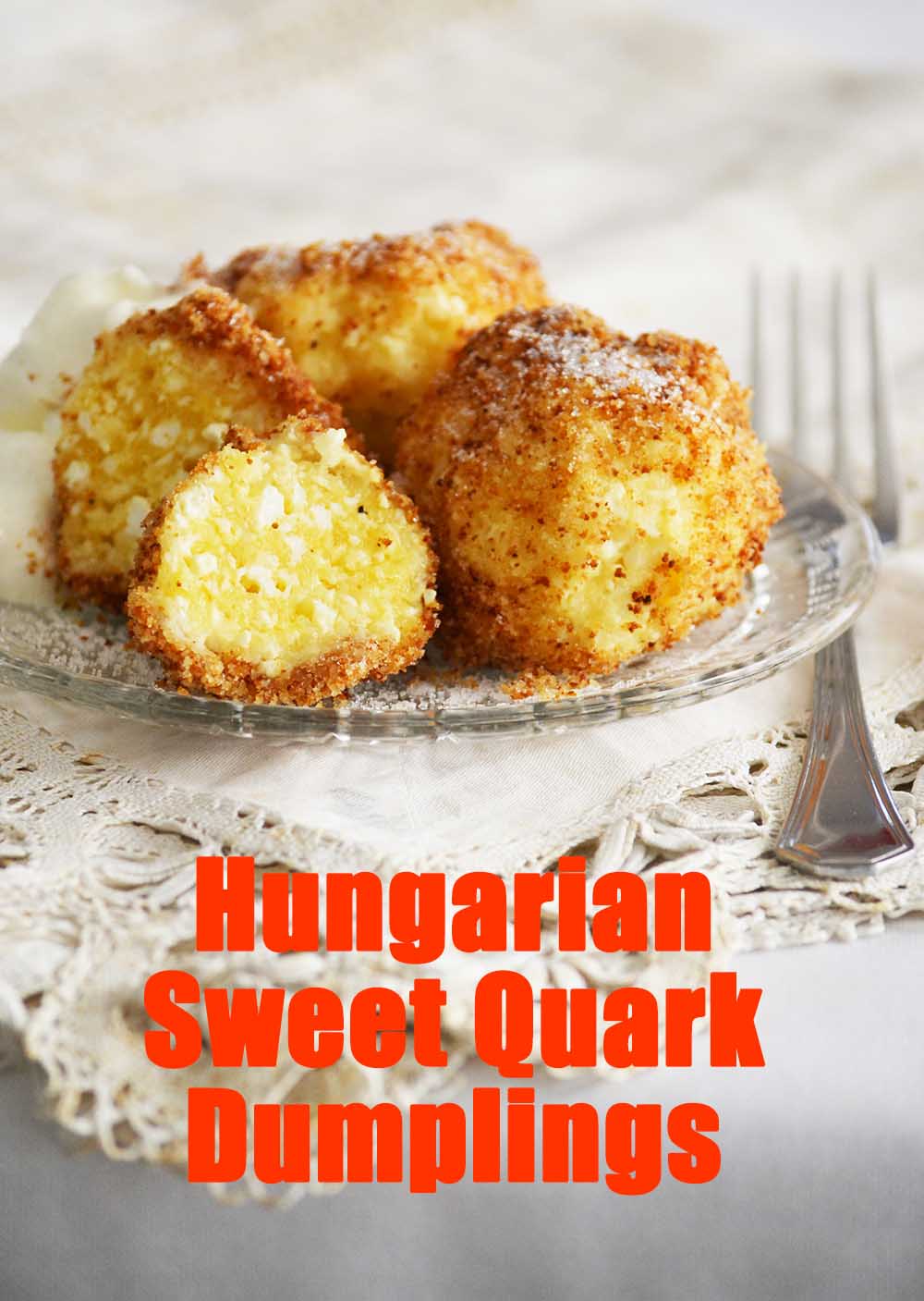 Hungarian Sweet Quark Dumplings MYREILLE RECIPES