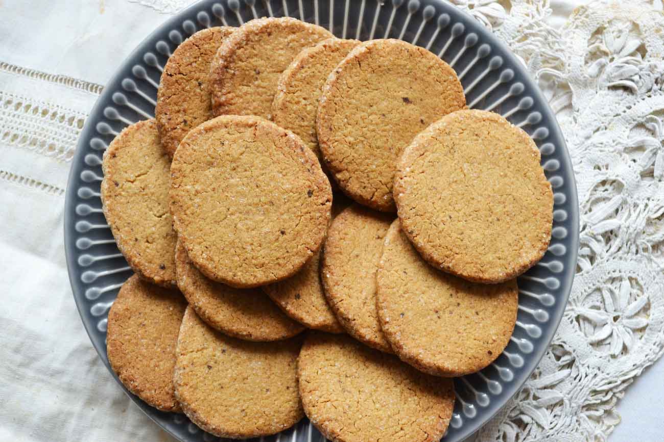 Coffee Shortbread Biscuits