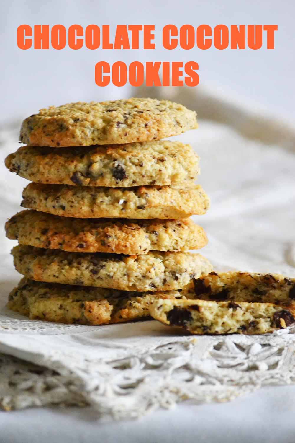 Coconut chocolate cookies | MYREILLE RECIPES