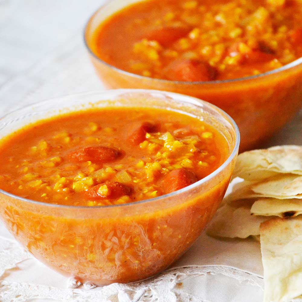 Red Lentil Soup (Quick & Easy)