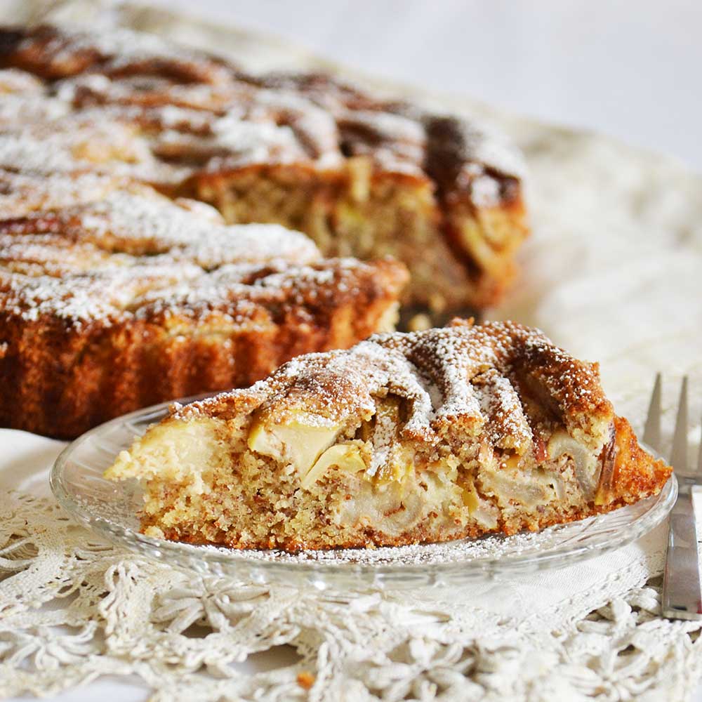 Apple Almond Cake