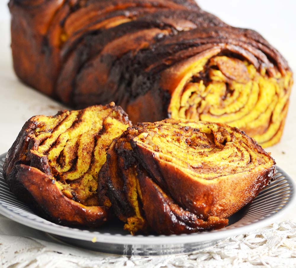 Pumpkin Spice Babka